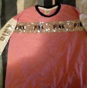 Pink bling shirt